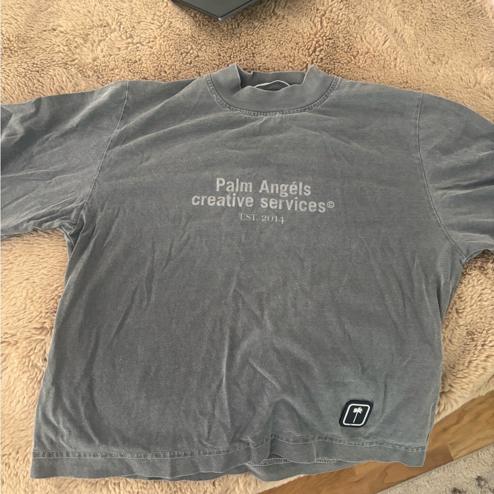 Palm Angels Charcoal Tee